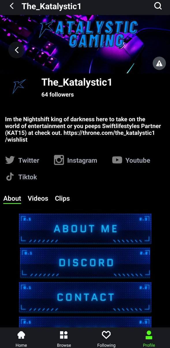 The_Katalystic1's tweet photo. Did someone say 11 away from affilly lets gooo #KickStreaming #NightShift #riptidegaming @kick @RiptideGaming_ https://t.co/An2JYCiU18 https://t.co/PIoAi2dL5e