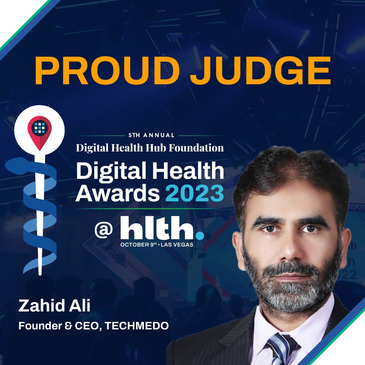 I am so proud to be a judge for The Digital Health Foundation Digital Health Awards, the biggest healthcare award show in the world held at HLTH! Take a look at all of the categories

digitalhealthhub.org/awards/2023/20… 

Don't miss the award ceremony Oct 9th

#hlth23 #digitalhealth #health