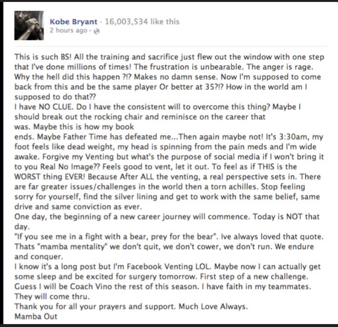 Tarek_Hammad's tweet image. #ripkobebryant his will and determination was unlike anything we have ever seen, even more than MJ.  #mambamentality #mambaout