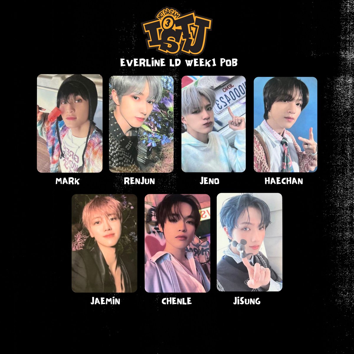 NCT DREAM ISTJ Agit Pop-up Lucky Draw Official Photocard