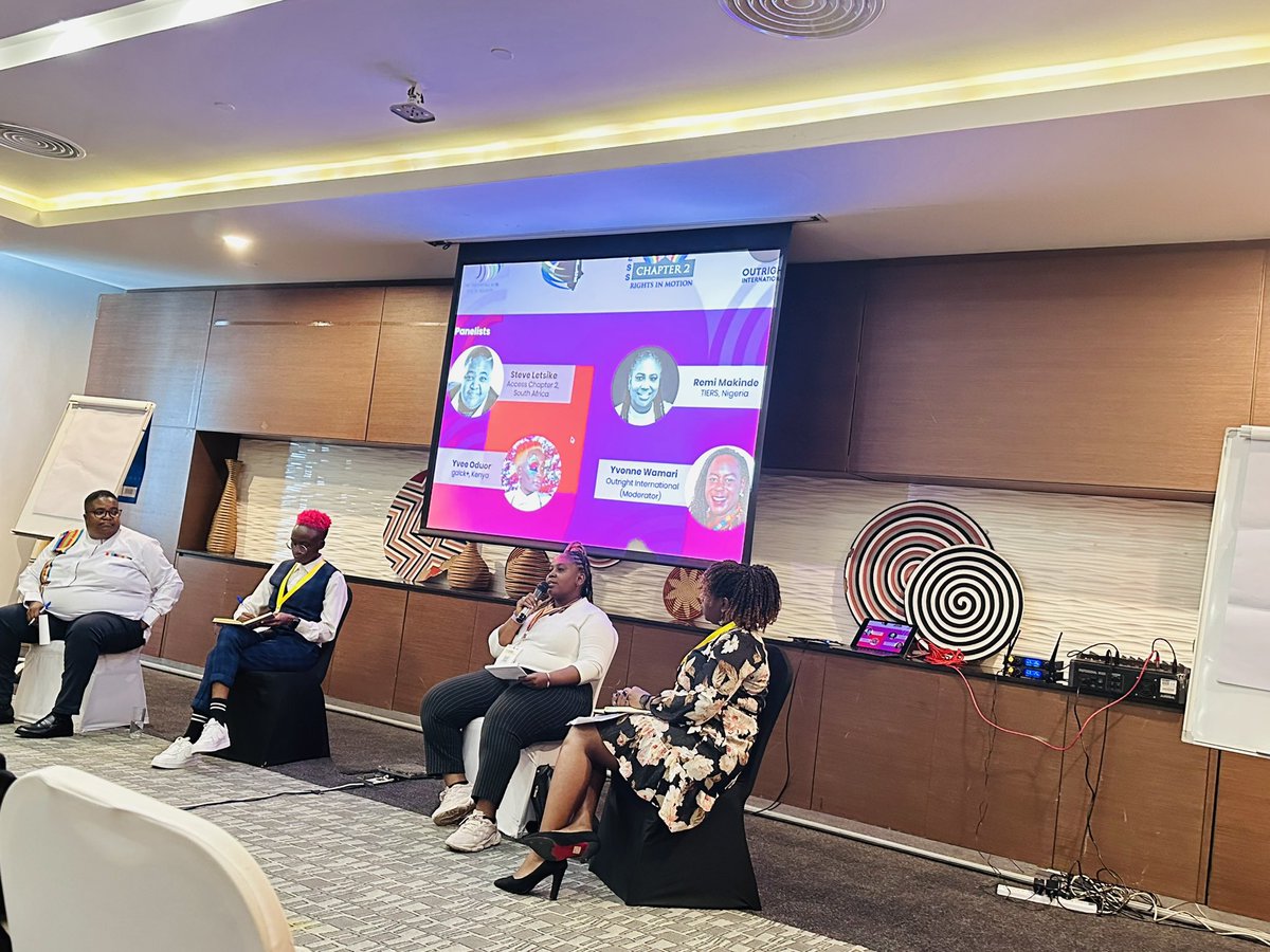 Happening now
Demystifying conversion practices as a form of GBV <a href="/OutrightIntl/">Outright International</a> <a href="/AccessChapter2/">Access Chapter 2</a> <a href="/TIERsNigeria/">The Initiative for Equal Rights</a> @Galck_ke 
#WD2023