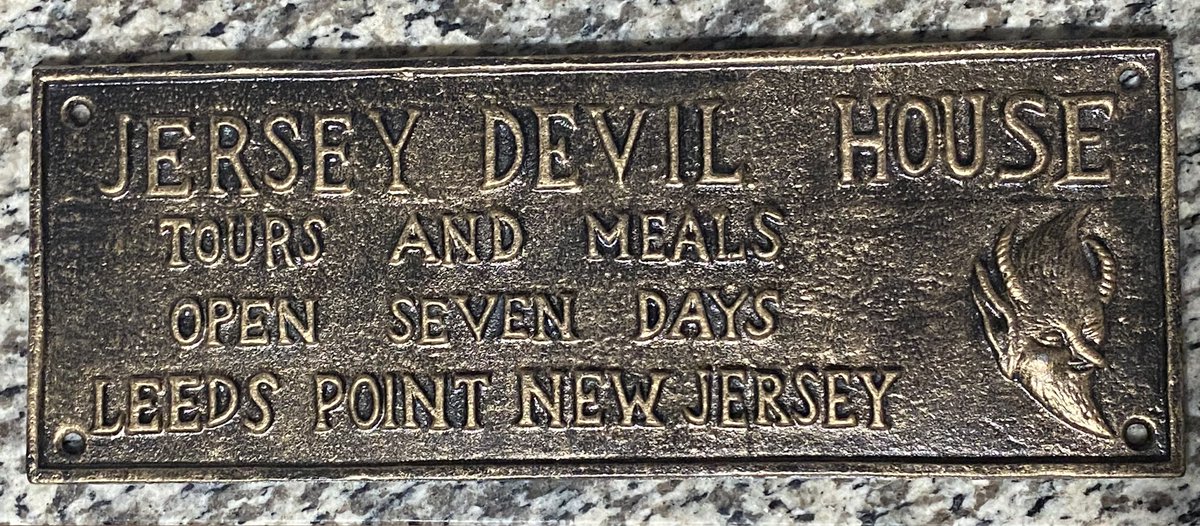 lifeoholics's tweet photo. @mrsfallout We found these at a craft fair yesterday and I had to have them, but after getting home. I immediately thought about all your finds and had to share these with ya! The Jersey Devil sign is pure cast metal and has some good weight to it! 

The vendor was awesome! https://t.co/wESFt1B3K7
