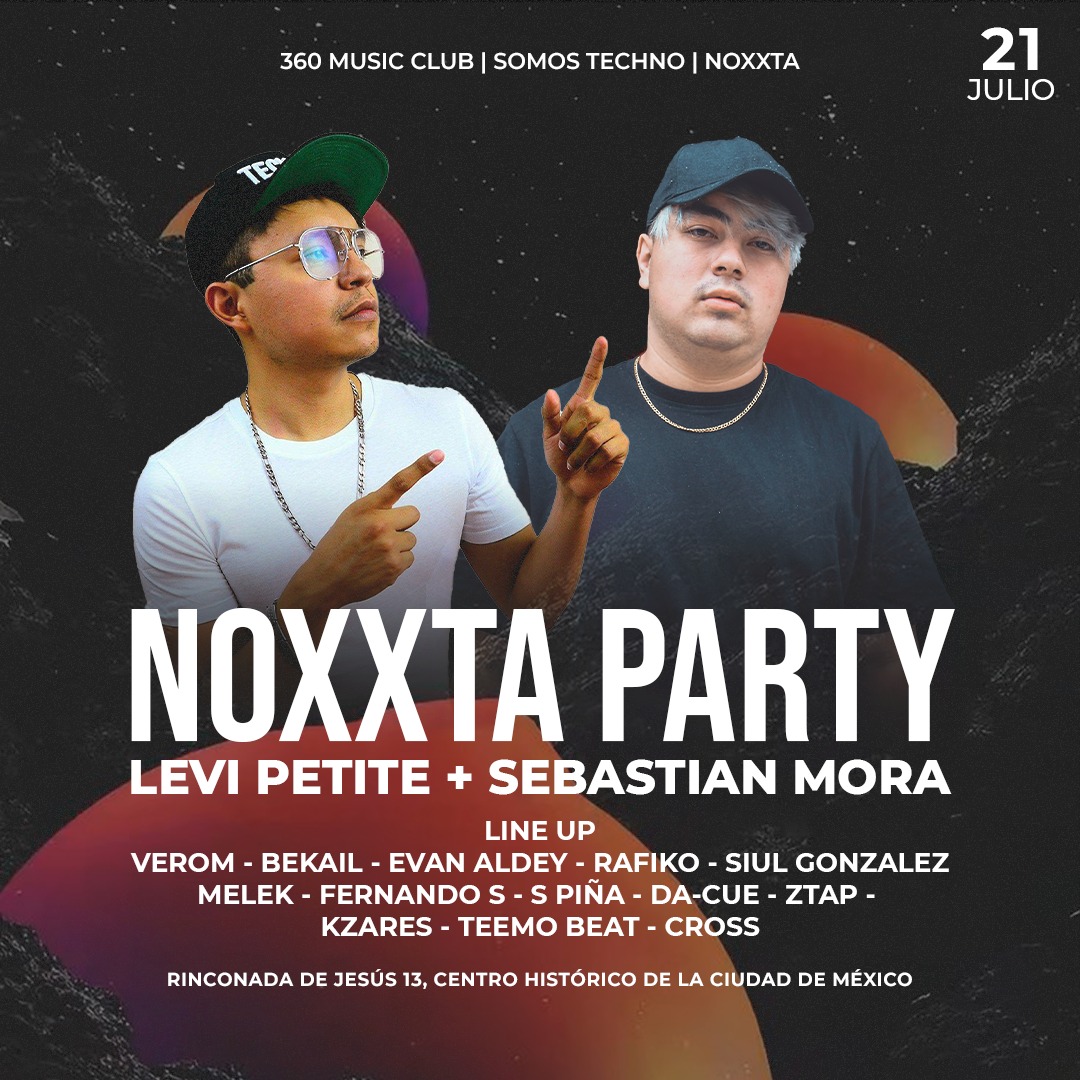 futuretechnorec's tweet photo. 💃🏻  Este viernes nos vemos en 360 Music Club para Noxxta Party recuerda que es 🎟️ FREE ACCESS antes de las 23:00 hrs registrándote en el muro del evento, después $100 Cover. ⚡

Link del evento: https://t.co/LkKVxnc0nO

¡Nos vemos el viernes! https://t.co/34UI8IZGca