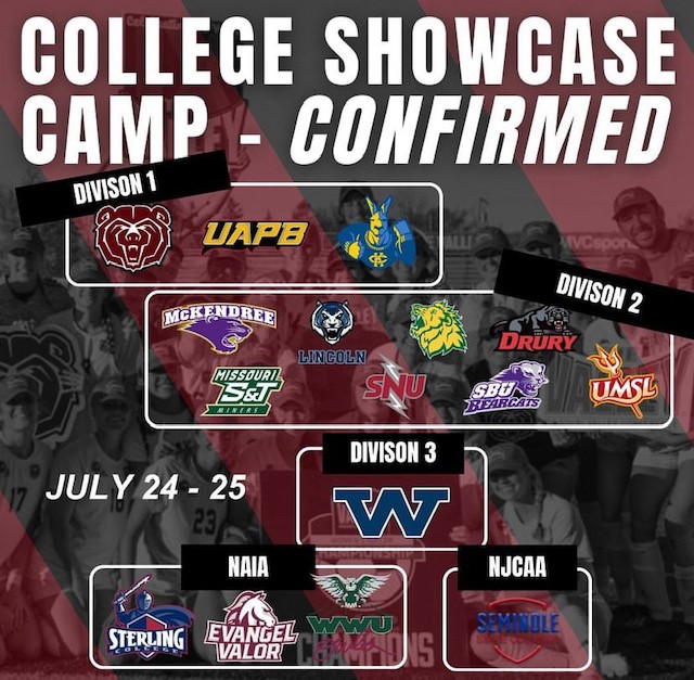 Looking forward to attending the MO State College Showcase Camp next Monday(7/24) &amp; Tuesday (7/25) in Springfield, MO.  Great opportunity to get in front of some great coaches! <a href="/jacquelinebaetz/">jacqueline baetz</a>  <a href="/BoswellSade/">Sade Boswell</a> 
<a href="/ImYouthSoccer/">ECNL/GA/Recruiting/College Soccer</a> 
<a href="/PrepSoccer/">Prep Soccer ⚽️</a> 
<a href="/ImCollegeSoccer/">College Soccer Truth ™</a> 
<a href="/NationalLeague/">National League</a>