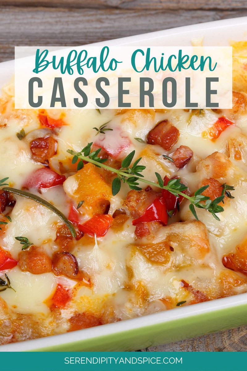 MelissaLlado's tweet photo. With its bold flavors and customizable heat index, this Buffalo Chicken Casserole is sure to be a hit at your dinner table.

Read more 👉 https://t.co/uAKQ9c4RS7

#ChickenRecipe #EasyDinner #BuffaloChickenCasserole #ChickenCasserole #BuffaloChicken #DeliciousDinner #DinnerIdeas https://t.co/z9Xb95NOcY