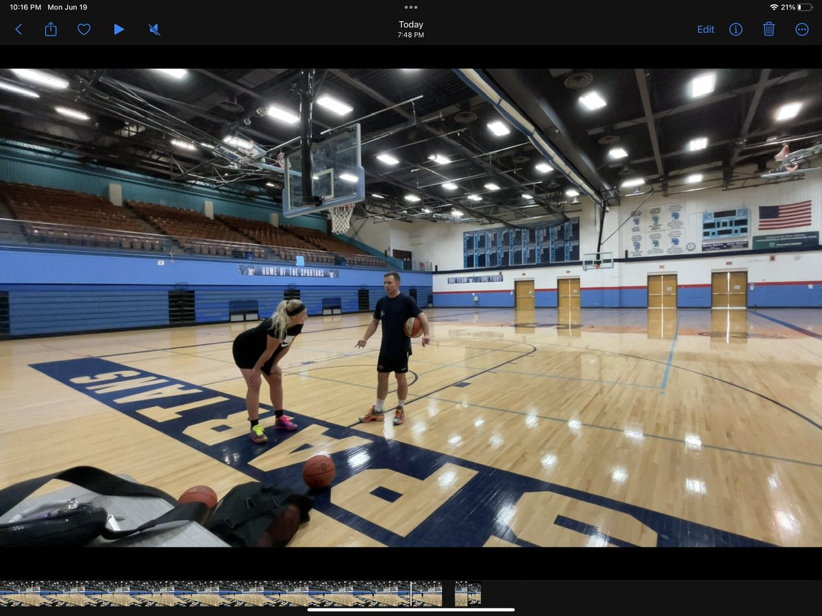 Time in the gym with <a href="/JL21_/">Jessica Lindstrom</a> is always a blessing! Easily one of the most talented athletes I’ve worked with.  Not only does she get trained in our program, but she is also one of the BEST trainers as well, as the compliments from clients are never ending! #SalosShowcaseWorkouts