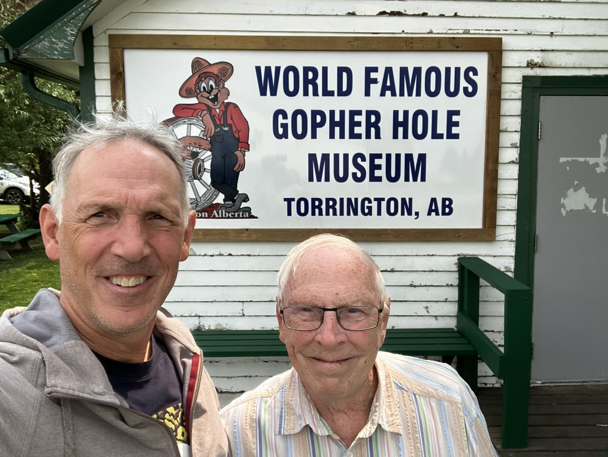 dplouffe1's tweet photo. Has any one done a study on the impact of the one-time 1990s $9,000 grant the Village of Torrington received & used to create the world famous Gopher Museum? #tourismalberta #culturaltourism #albertamuseum #smalltown https://t.co/9fmrtE19lB