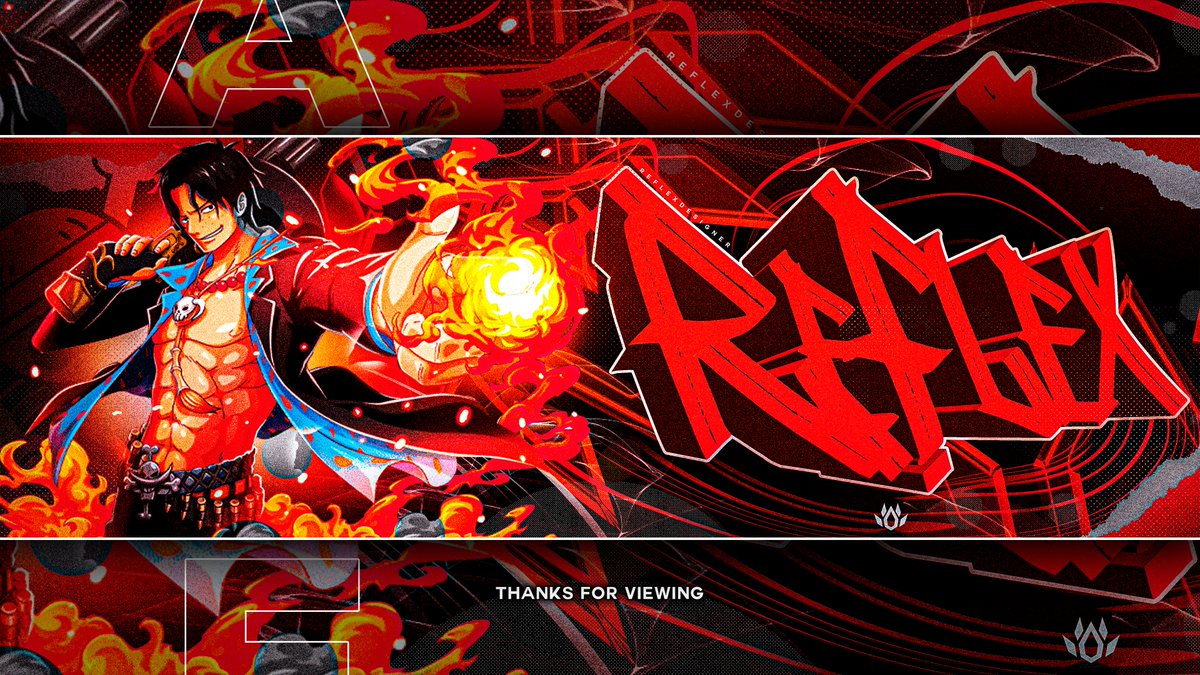 kaiserdesign_'s tweet image. Ace header / For Reflex: #ReflexContest