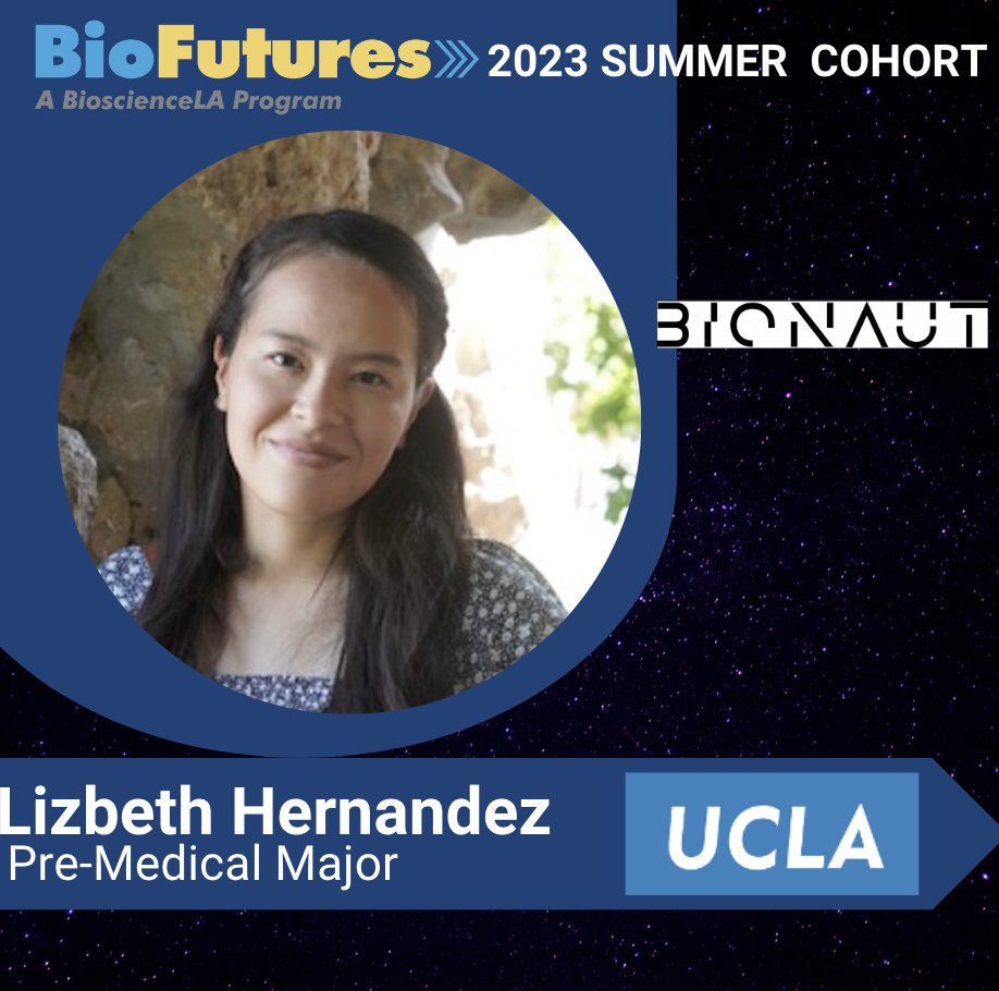 BioscienceLA's tweet photo. ๐ #BioFutures 2023 Summer Cohort Announcements continued. Help us celebrate our amazing undergrad interns currently interning this summer!
For more information go to: https://t.co/oZzROCO04C https://t.co/HjmBqVDzTo