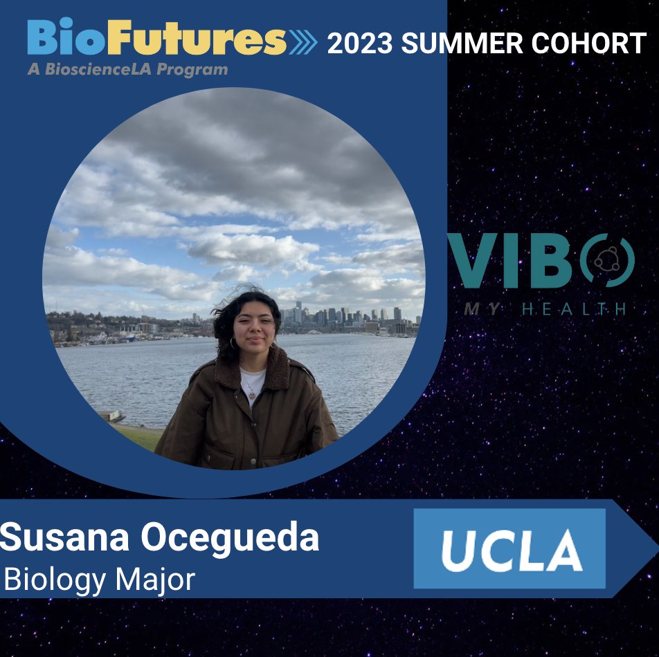 BioscienceLA's tweet photo. ๐ #BioFutures 2023 Summer Cohort Announcements continued. Help us celebrate our amazing undergrad interns currently interning this summer!
For more information go to: https://t.co/oZzROCO04C https://t.co/HjmBqVDzTo