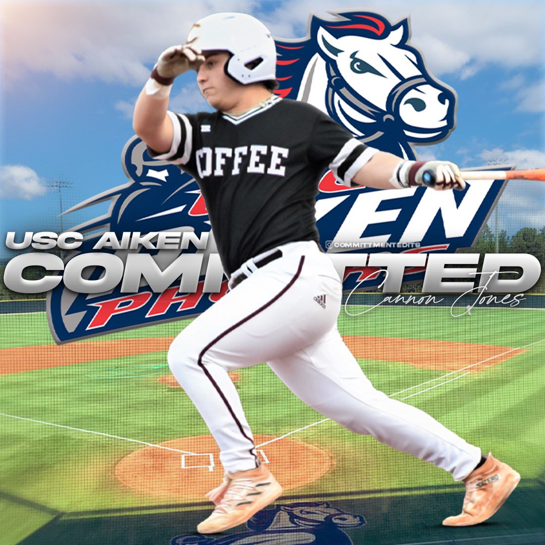 Cannon Jones (@cannonjones14) on Twitter photo I am honored and excited to commit to USC Aiken I want to thank God for giving me the ability to play a game I love so much. Thanks to Coach Holder, my family, coaches & teammates for making this possible! #LetsRide 🐎<a href="/FuturePacers/">USC Aiken Recruiting ⚾️</a>
<a href="/Michaelholder11/">Michael Holder</a>
<a href="/TMiller_05/">Tyler Miller</a> I am honored and excited to commit to USC Aiken I want to thank God for giving me the ability to play a game I love so much. Thanks to Coach Holder, my family, coaches & teammates for making this possible! #LetsRide 🐎<a href="/FuturePacers/">USC Aiken Recruiting ⚾️</a>
<a href="/Michaelholder11/">Michael Holder</a>
<a href="/TMiller_05/">Tyler Miller</a>