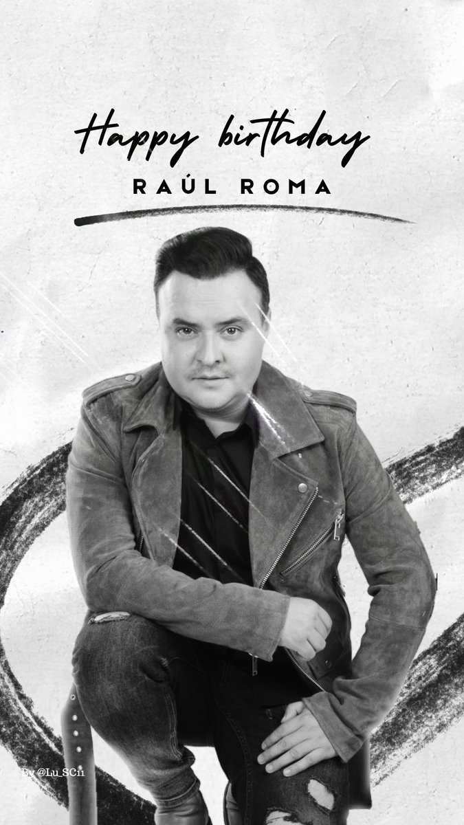 Luu_SC99's tweet photo. Feliz cumpleaños a la voz que enamora ♥️✨ @Raul_Roma @RioRomamx https://t.co/yQfbgBdzsp