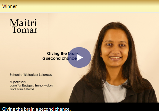 CONGRATS to our 2023 UWA Three Minute Thesis winners &amp; participants! 
🥇Winner Maitri Tomar - Giving the brain a 2nd chance
🥈Runner up Claire Doll - Are greenspaces too green?

Our inspiring participants presented a huge variety of topics. Check them out research.uwa.edu.au/events/3mt-2023