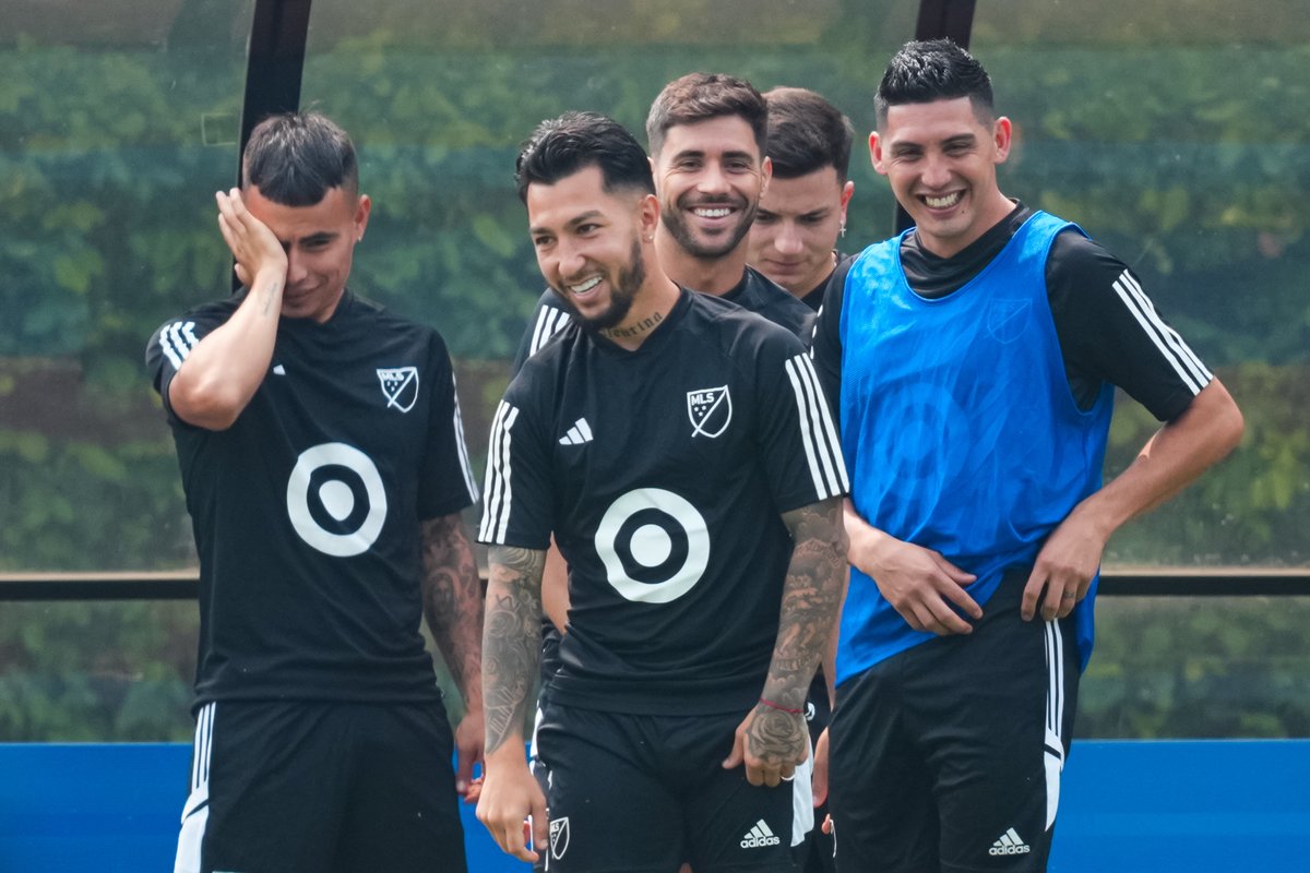 Here's a few photos sent out to media by @fccincinnati from All-Star Game training. #FCCincy has Luciano Acosta, Alvaro Barreal and Matt Miazga participating. #AllForCincy https://t.co/5dtmjXla8K