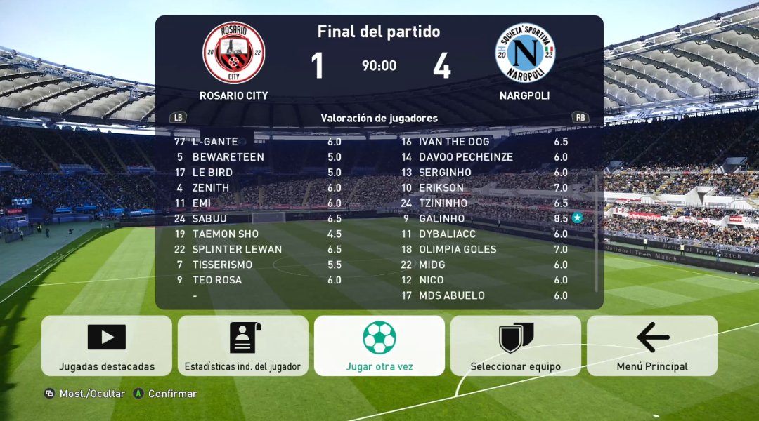 Tras la derrota 1-0 en la fecha pasada, nos recompusimos con una goleada ante Rosario City que nos permite seguir peleando arriba a falta de 4 fechas.

⚽⚽⚽ @leagmzz8 
⚽ @OlimpiaGoles 

#ForzaNargpoli 💙🤍