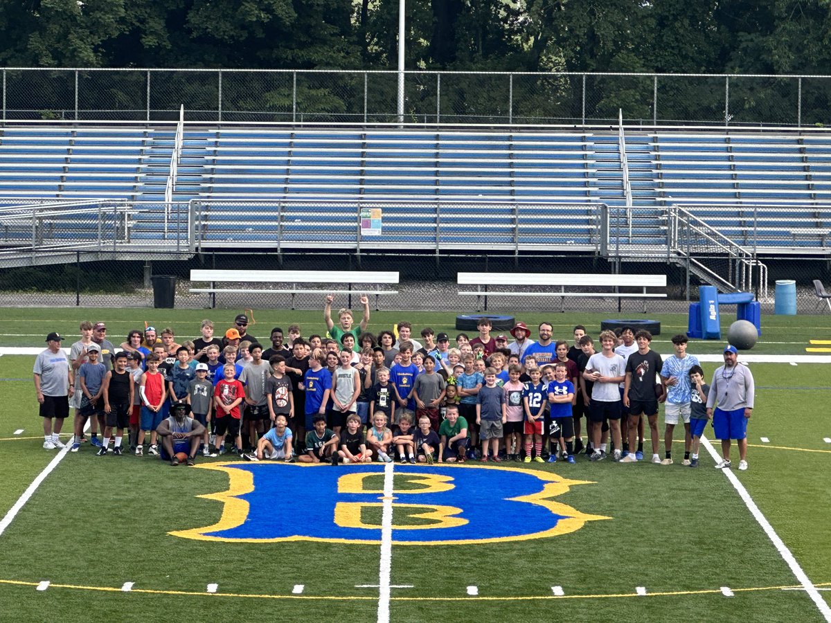 Blacksburg Bruins Football on Twitter "Great first day of camp! 70