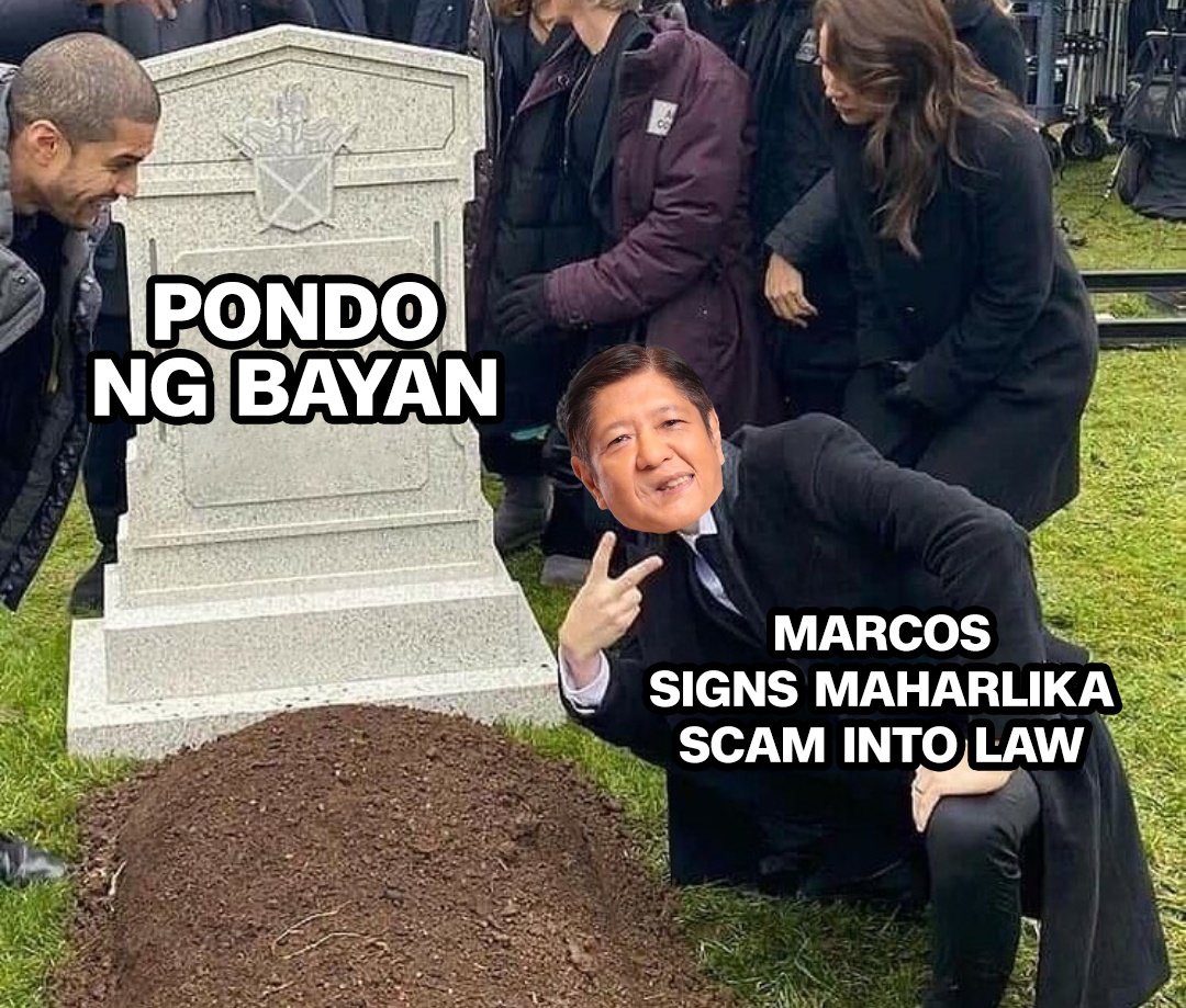 a moment of silence para sa pondo ng bayan...