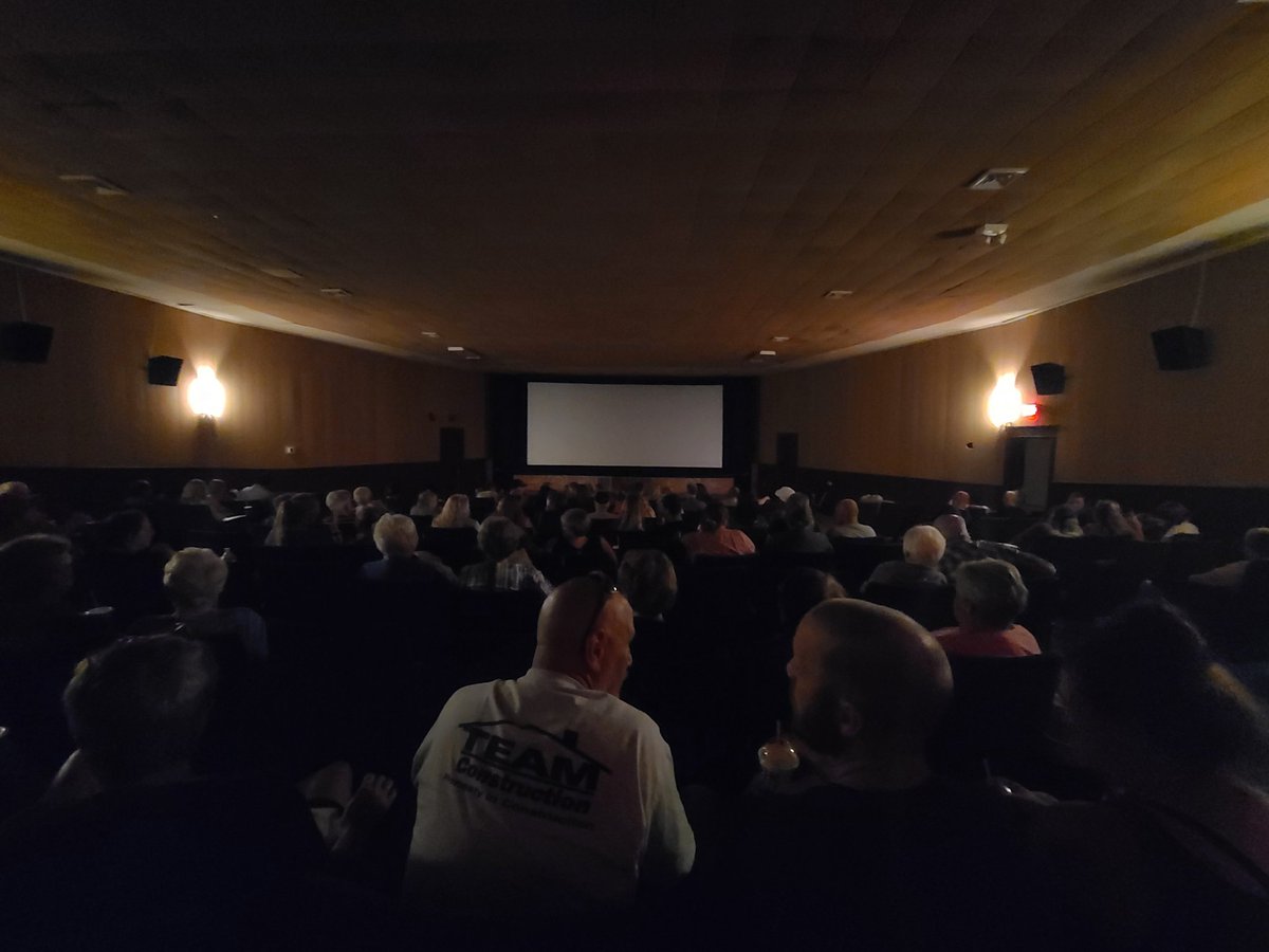 #SoundofFreedomMovie in #whitehallmontana there is not an empty seat in the house. The theater has never been full!