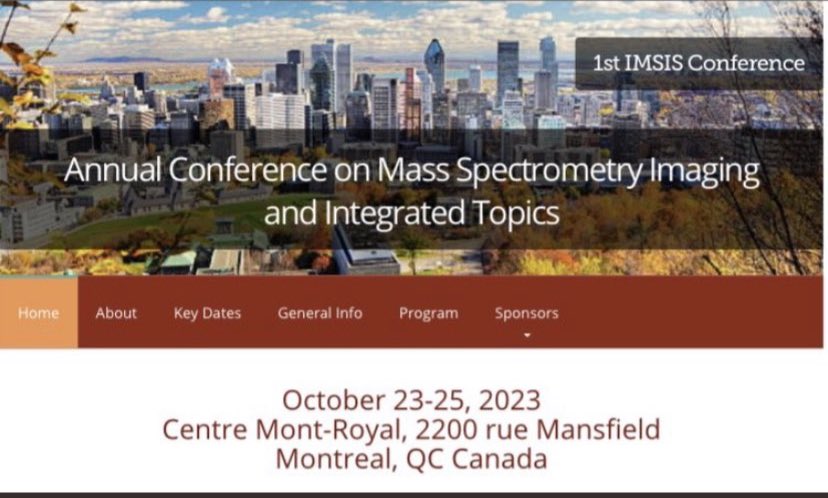 IMSSNews's tweet photo. #IMSIS Due to demands abstract deadline extended! Oral presentations: July 22, 2023. Poster presentations: abstracts can still be submitted after 7/22. #Montreal #SpatialOmics https://t.co/vrlpAira4F