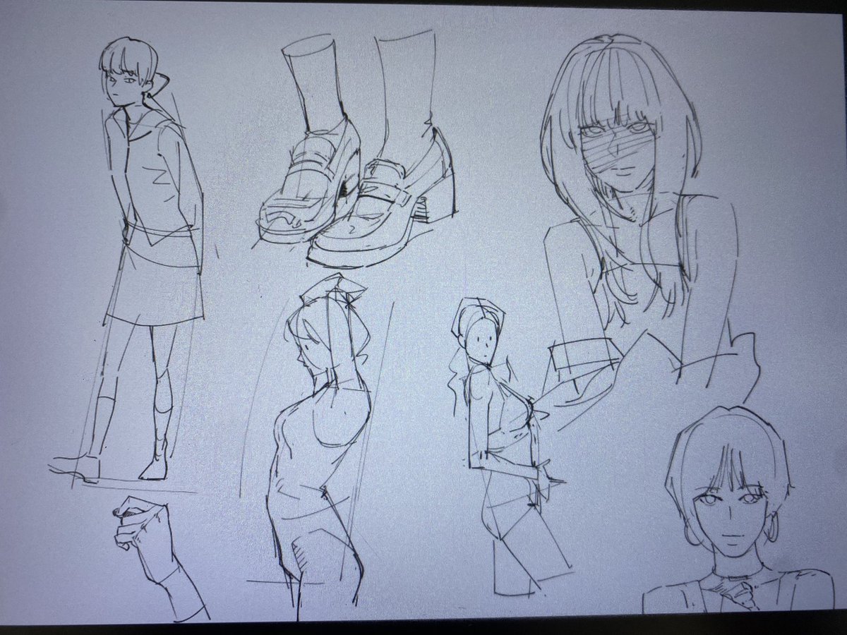 最近忙しくて描けてなかった 