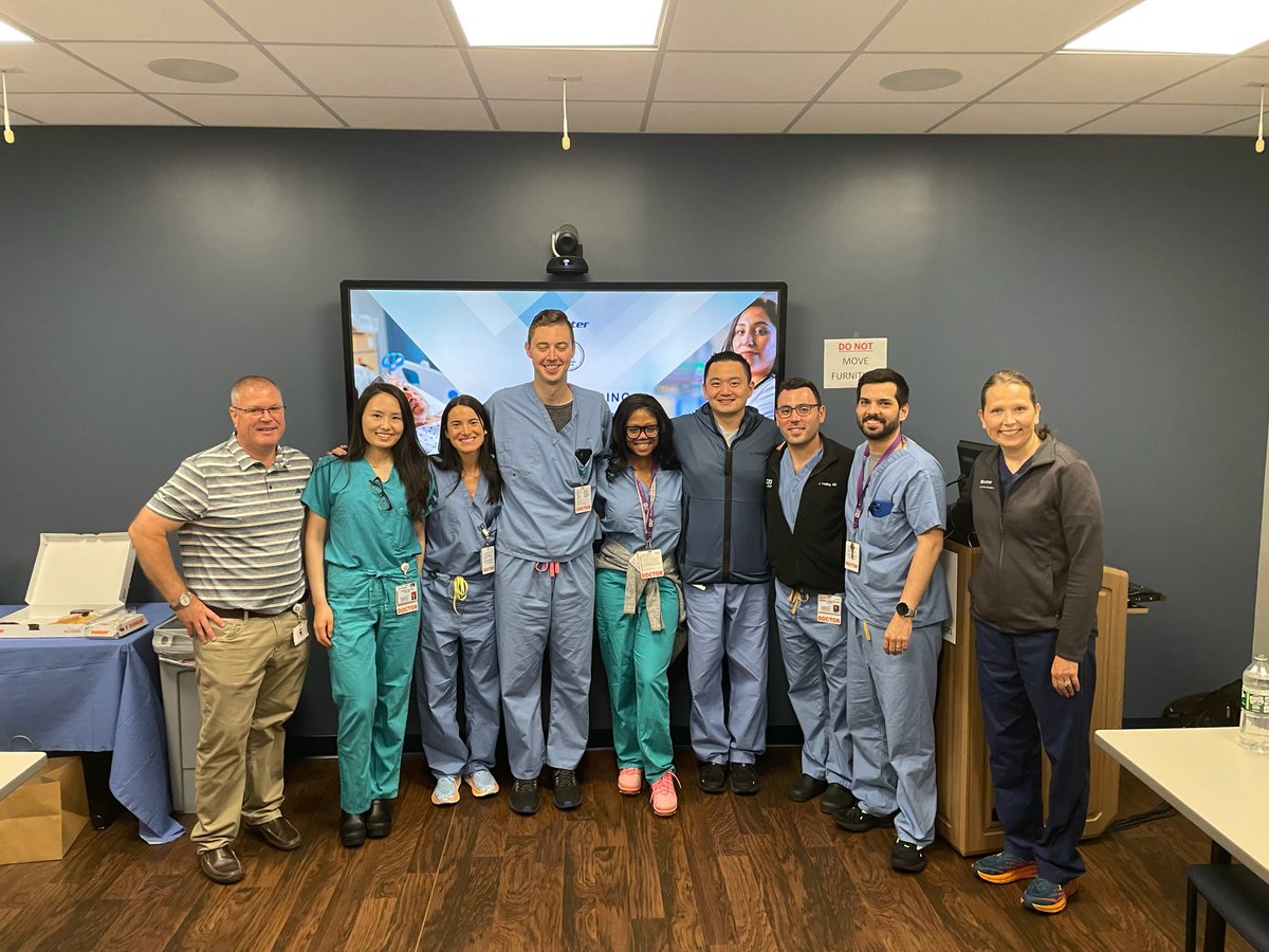 Thank you <a href="/baxter_intl/">Baxter International</a> <a href="/CesiHhc/">CESI HHC</a> for teaching us about hemostatic agents! We agree, this is probably a good thing to know as we start our PGY3 year 🤫🔪