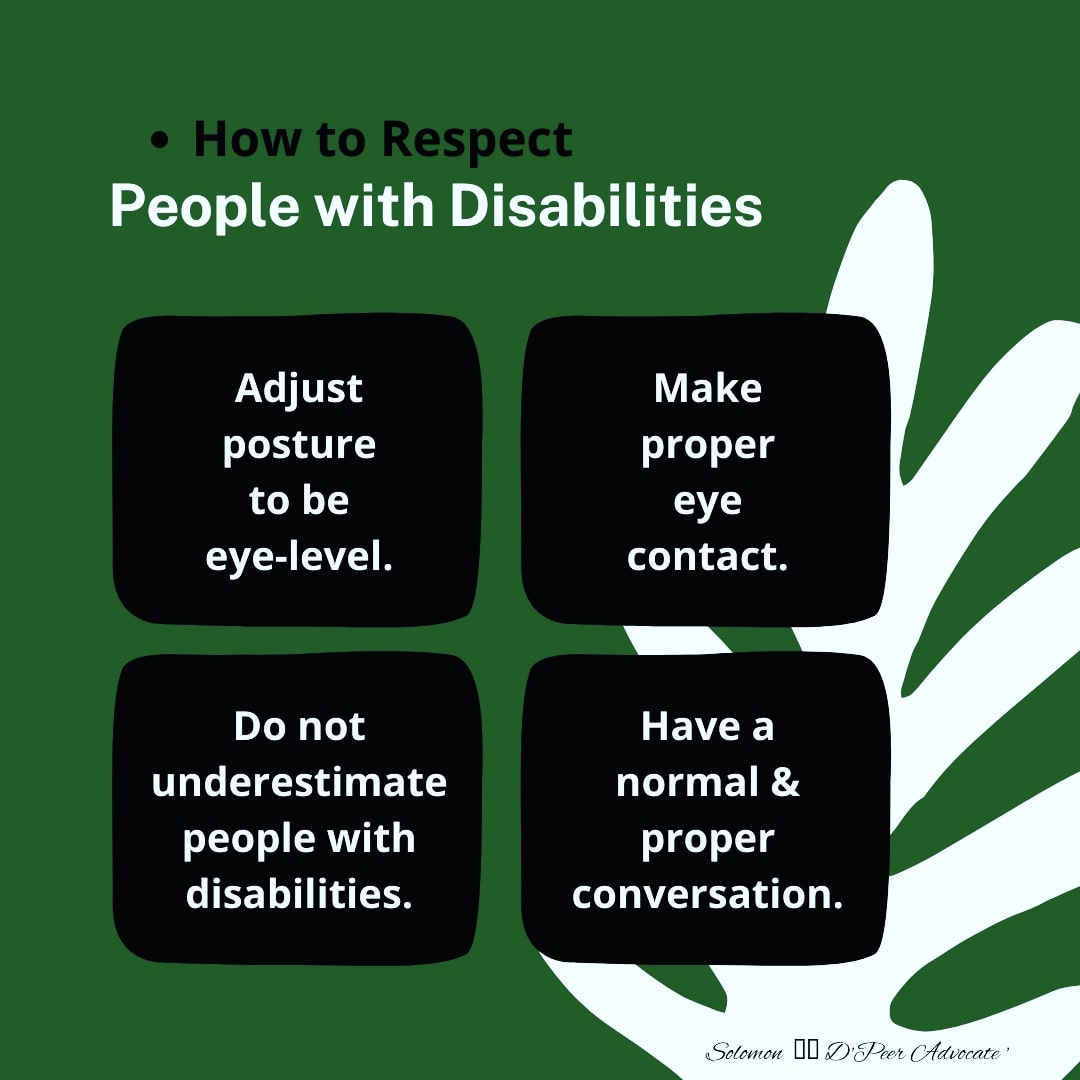 INCLUSION DRIVE!!!
Creating a rapport with a Person with a Disability gives the individual a sense of humor and belonging. It takes nothing to be human but it takes every act of intentionality to engage them in conversations. Let's act and practice inclusion
#DisabilityInclusion https://t.co/eur8dzPtDk