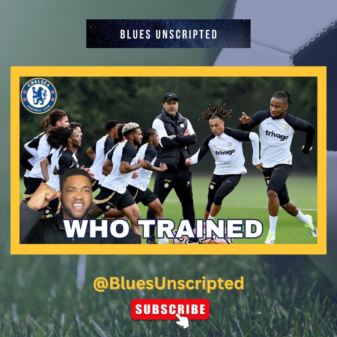 BluesUnscripted's tweet photo. Watch Day 8 of Chelsea's Pre-Season Training! ⚽️🤩
Check out more of Chelsea Football at our Youtube Channel.
https://t.co/ZiaG24lQme
#chelsea #chelseafc #chelseafootball #chelseafootballclub #chelseafans #chelseaupdates #chelseanews #cfc https://t.co/QJJ7dhs7Ty