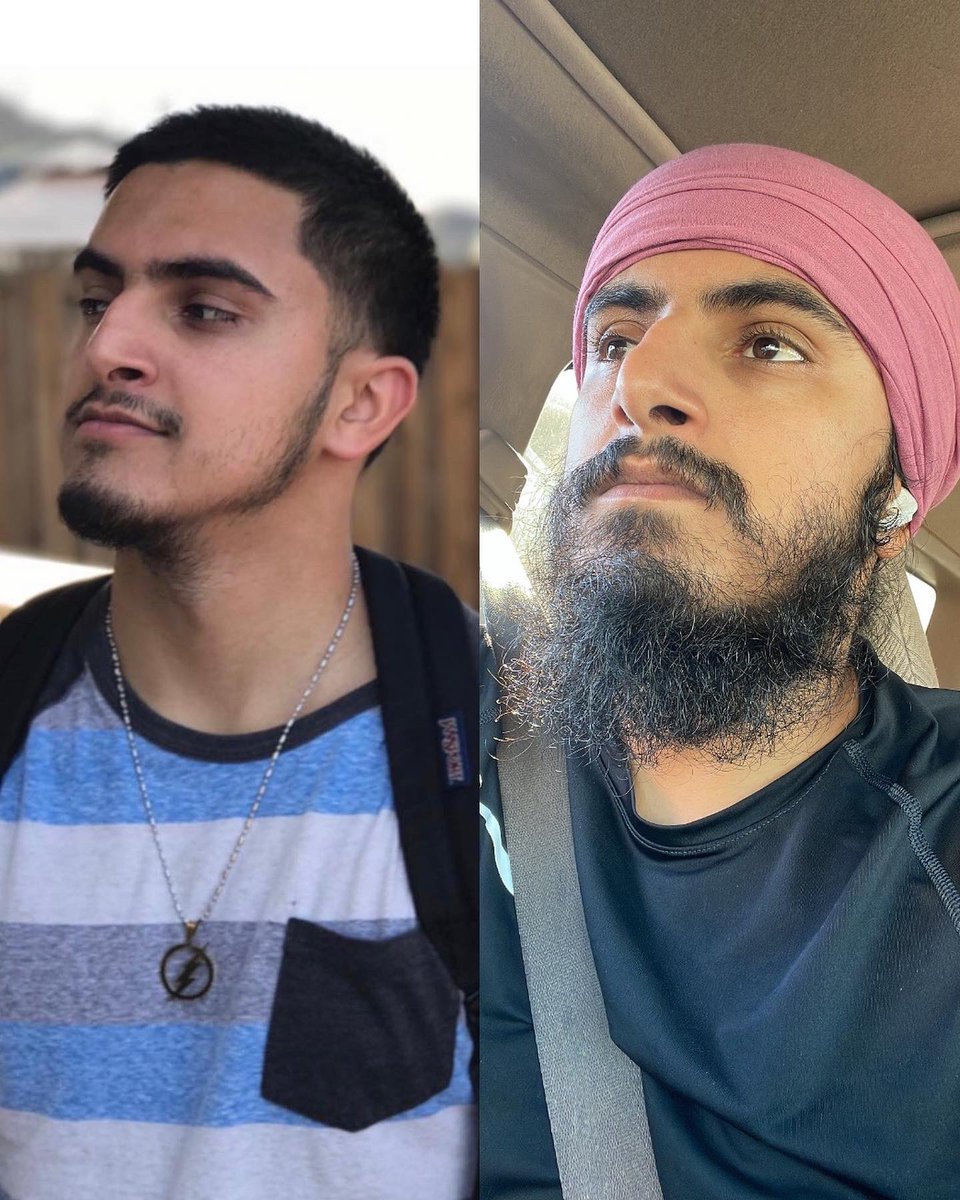 FlashHayer's tweet photo. I am grateful every Gursikh I met in my life only encouraged me to keep my Kes when I was ready rather than discourage me for being a Mona https://t.co/ygwen375v7