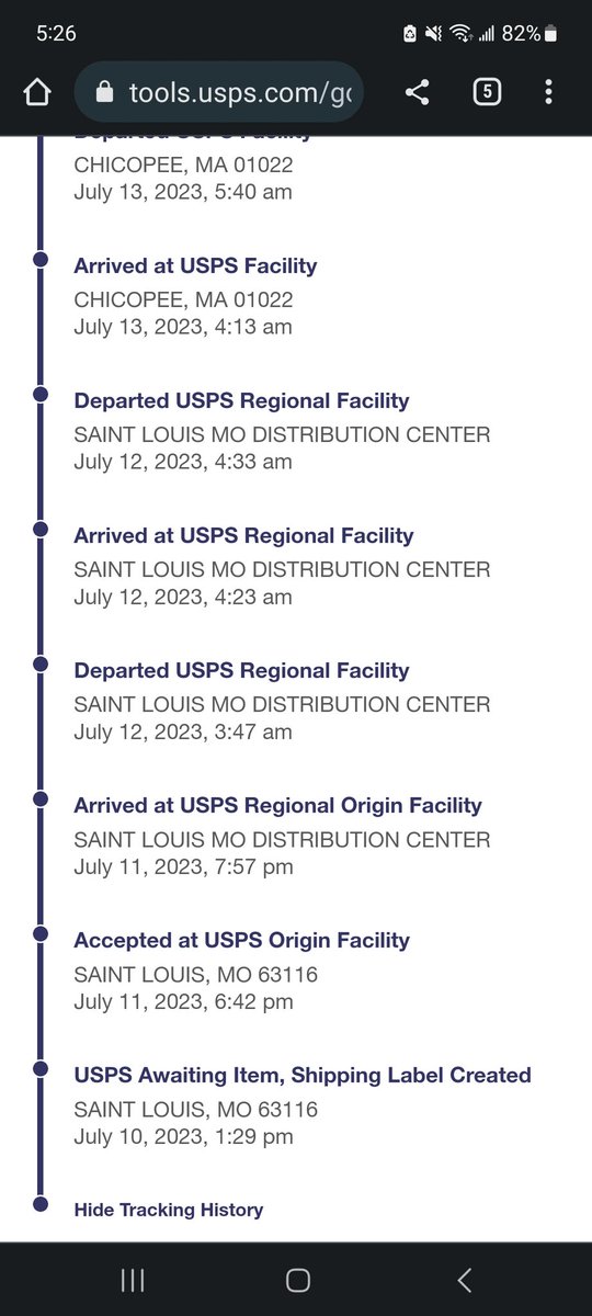 erik14251's tweet photo. What the fuck is happening with my package https://t.co/63iwKkDmIJ