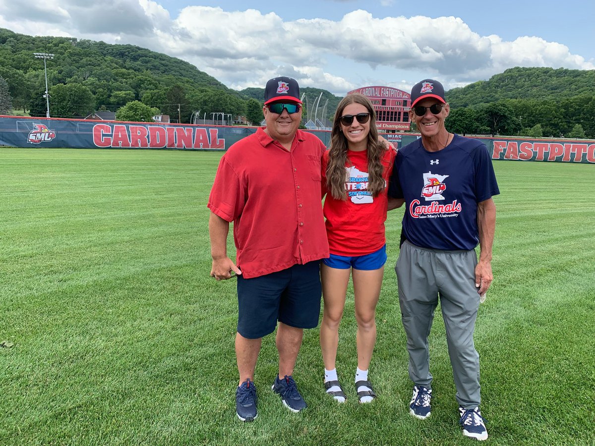 Thank you St.Mary’s for a great visit today <a href="/SMUMNFastpitch/">SMUMN Fastpitch</a> #gocardinals