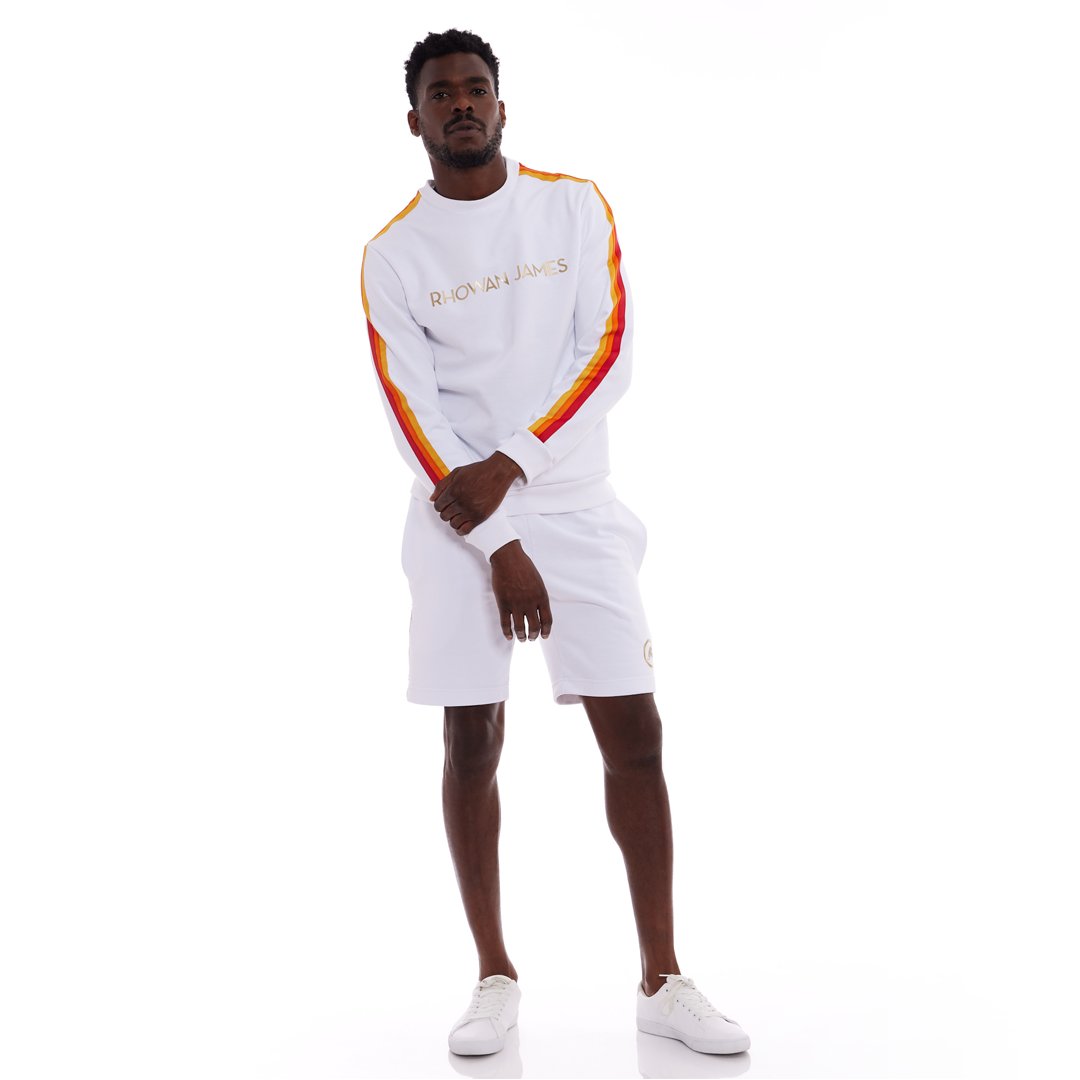 RhowanJames's tweet photo. The Gratien, a white long-sleeve sweatshirt, and The Vernon, a mid-rise white short, are both made from 100% French Terry cotton for casual comfort.
NEW COLLECTION. NEW ARRIVALS. Now Available!!
#RhowanJames #NewCollection #SS23 #Menswear #Athleisurewear #Fitnesswear
#Cannes🇨🇵 https://t.co/H3NbmPXW3k