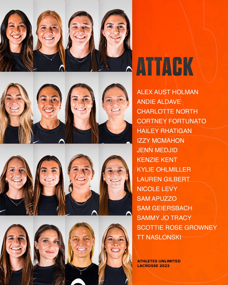 Athletes Unlimited on Twitter "The stars of Athletes Unlimited