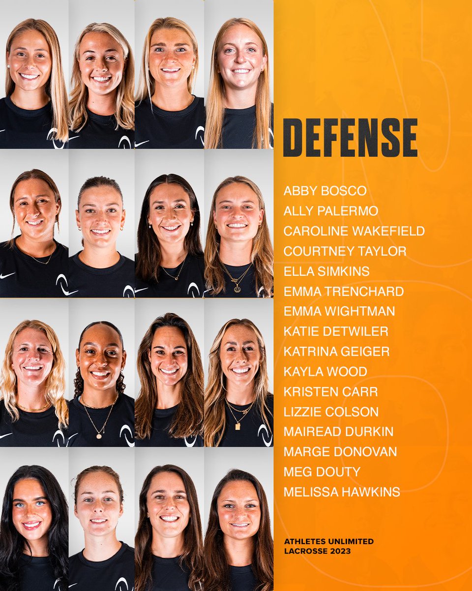 Athletes Unlimited on Twitter "The stars of Athletes Unlimited