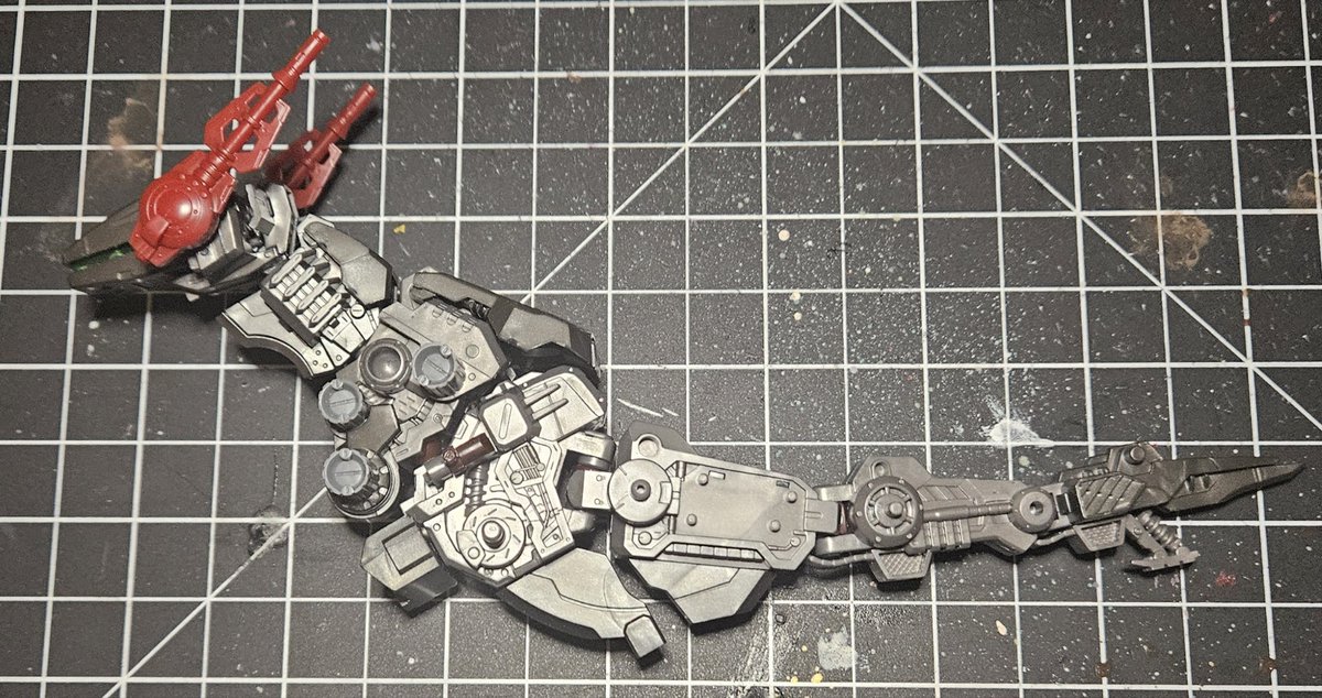 MadModelMage's tweet photo. Thanks folks for hanging out!

Got the body of Iguan done today! It's been a nice build for connections so far. Gonna be smoller than I thought too

Raided a fellow mage @Elemagel who is playing Paper Mario!

#vtuber #envtuber #zoids #modelkitmonday #plamo #gunpla https://t.co/DAMcB5iZI0