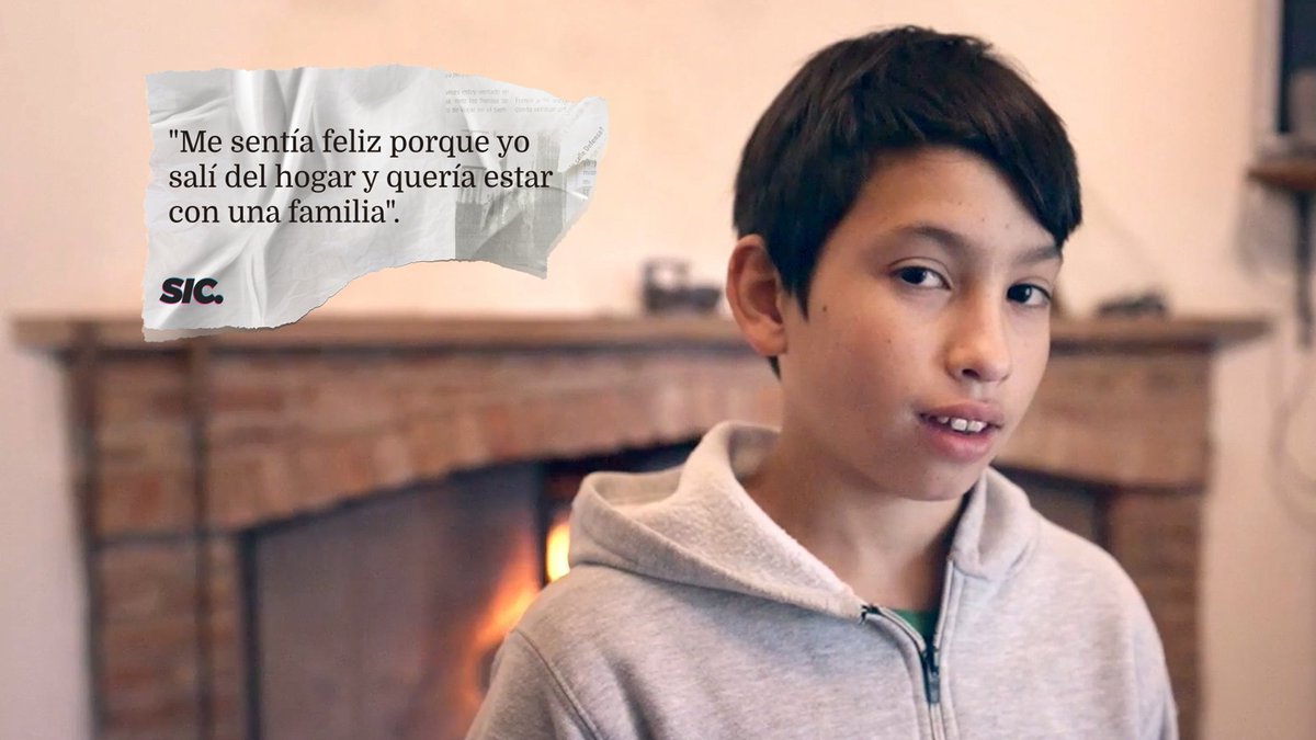 SicPeriodismo's tweet photo. @Faisa2011 "Me sentía feliz porque yo salí del hogar y quería estar con una familia". Lolo Marchese Coronel - Hijo de Miriam y Néstor. https://t.co/rrudsa2f93