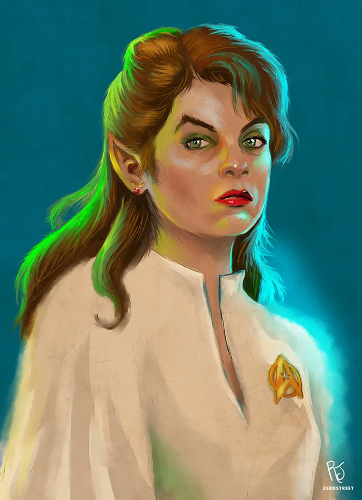 Lt. Saavik, Wrath Of Khan style!

#saavik #LtSaavik #kirstiealley #vulcan #startrek #thewrathofkhan #starfleet #federation #illustration #artwork #photoshop #adobe  #createdonsurface