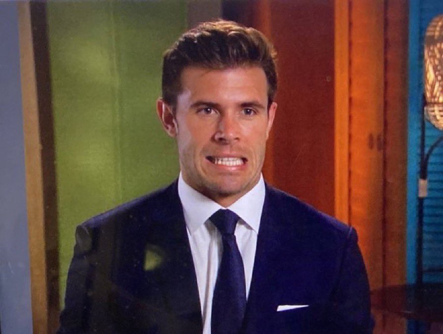 bachelorhotake's tweet photo. Brayden’s face when the whole group date started shit talking him HAHAHA #thebachelorette https://t.co/11KsAxldzG