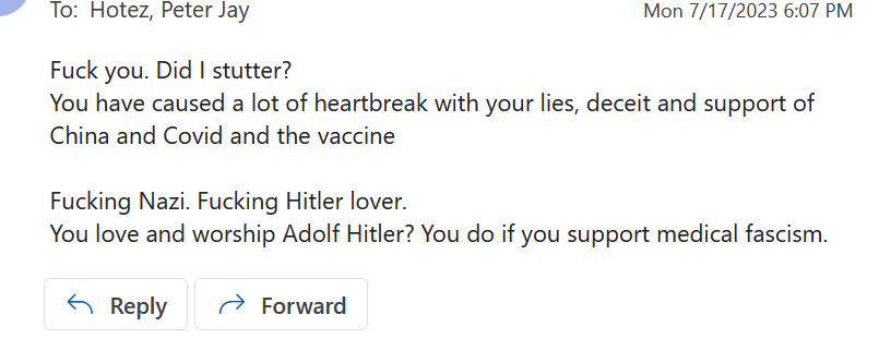 Prof Peter Hotez MD PhD on Twitter: 