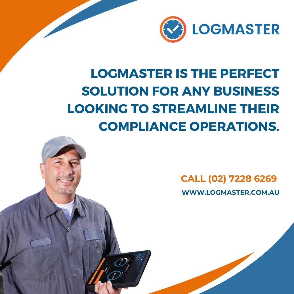 LogmasterAU's tweet image. For the Compliance Team, have compliance data collected and stored in an audit-friendly manner. Instead of passing around paper, your compliance team has it all in one place ready to action in the portal. For more info call (02) 7228 6269. #ComplianceData #Logmaster #DigitiseWork