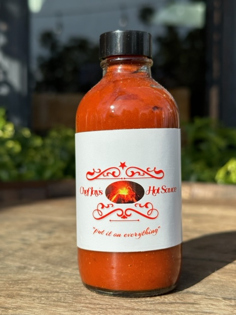 TuningForkLA's tweet photo. Ahhhhh it doesn't get better than this, our Chef Jay's Hot Sauce https://t.co/ctv0G89jpk