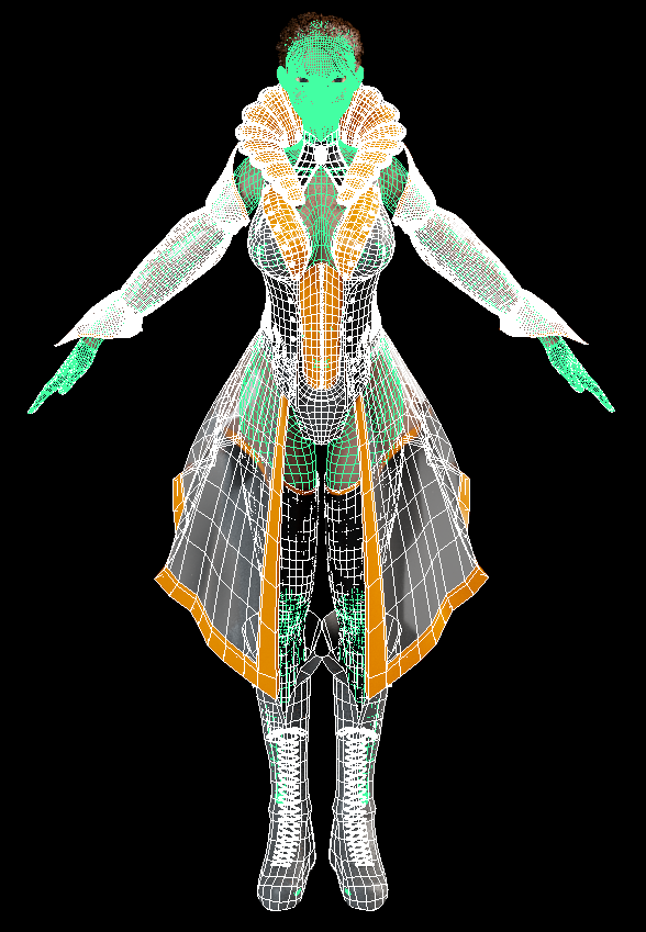 この娘とも向き合わねば…。
#3D #WIP 