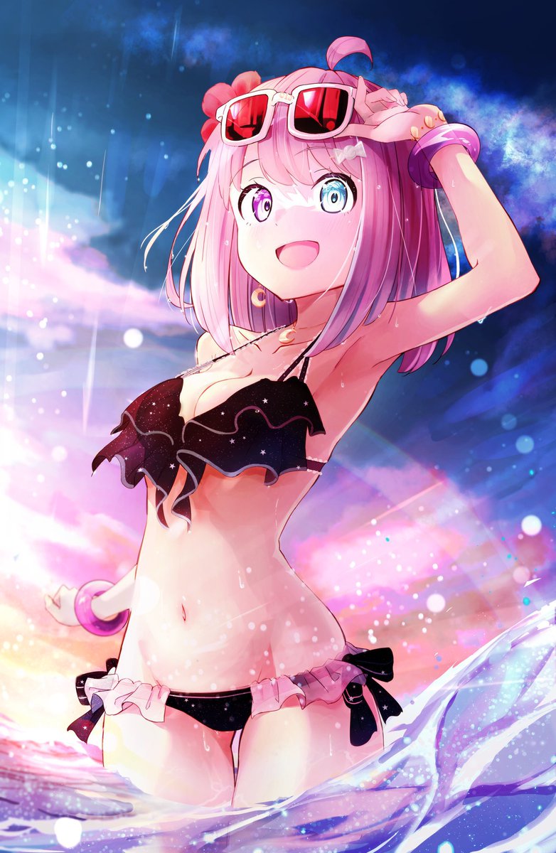 水浴びるぅ？？👒☀ 今週7月21日(金)に ﾌﾌﾌ素敵な告知予定なのら