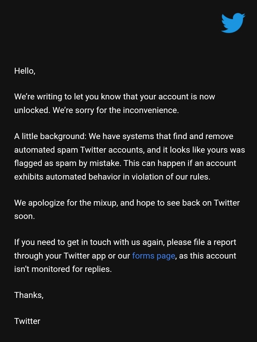 Morning moots i'm back