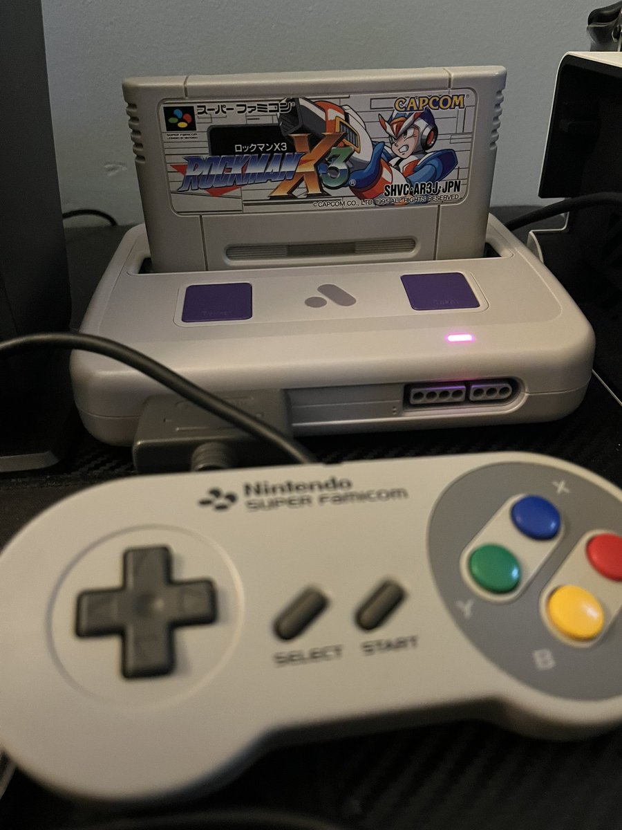 ahzree's tweet photo. Loving my new #SuperNT man, I might have to start my own little SNES collection 🥸🎮 https://t.co/4V2vsoricg