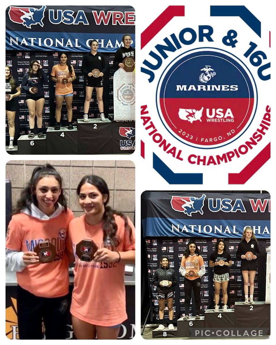 2023 JR Girls Freestyle Nationals

***FARGO ALL-AMERICANS***

4th place, Sevreign Aumua
6th place, Aroma Marrufo