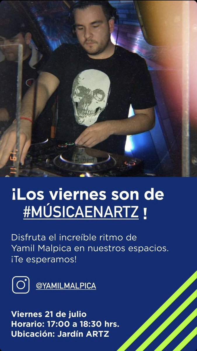 Friday <a href="/ArtzPedregal/">ARTZ Pedregal</a> 🕺💥