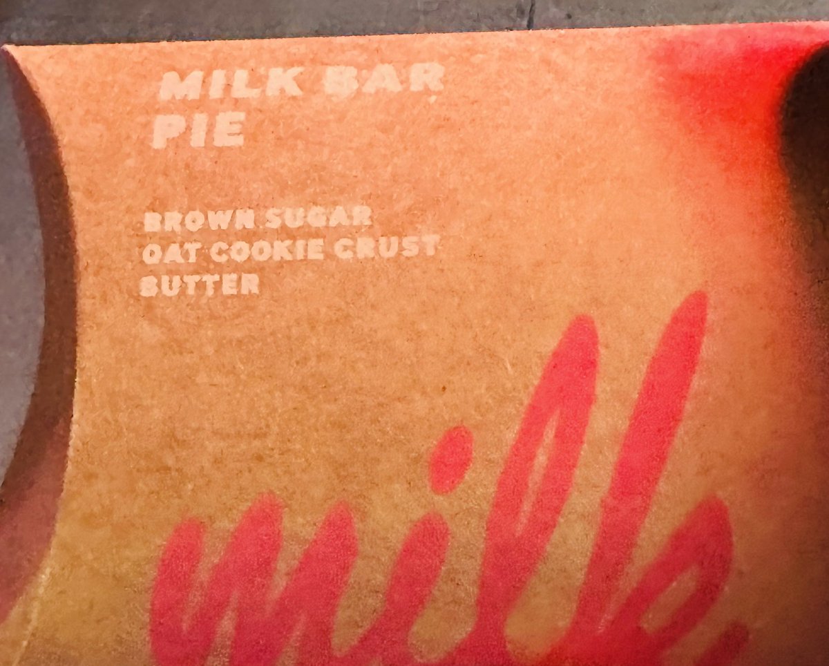 ewanventers's tweet photo. Great to be back in New York and out for a late night slice of Milk Bar Pie, formerly known as โCrack Pieโ #newyork #milkbarstore #milkbarpie https://t.co/gSdpejXOOS