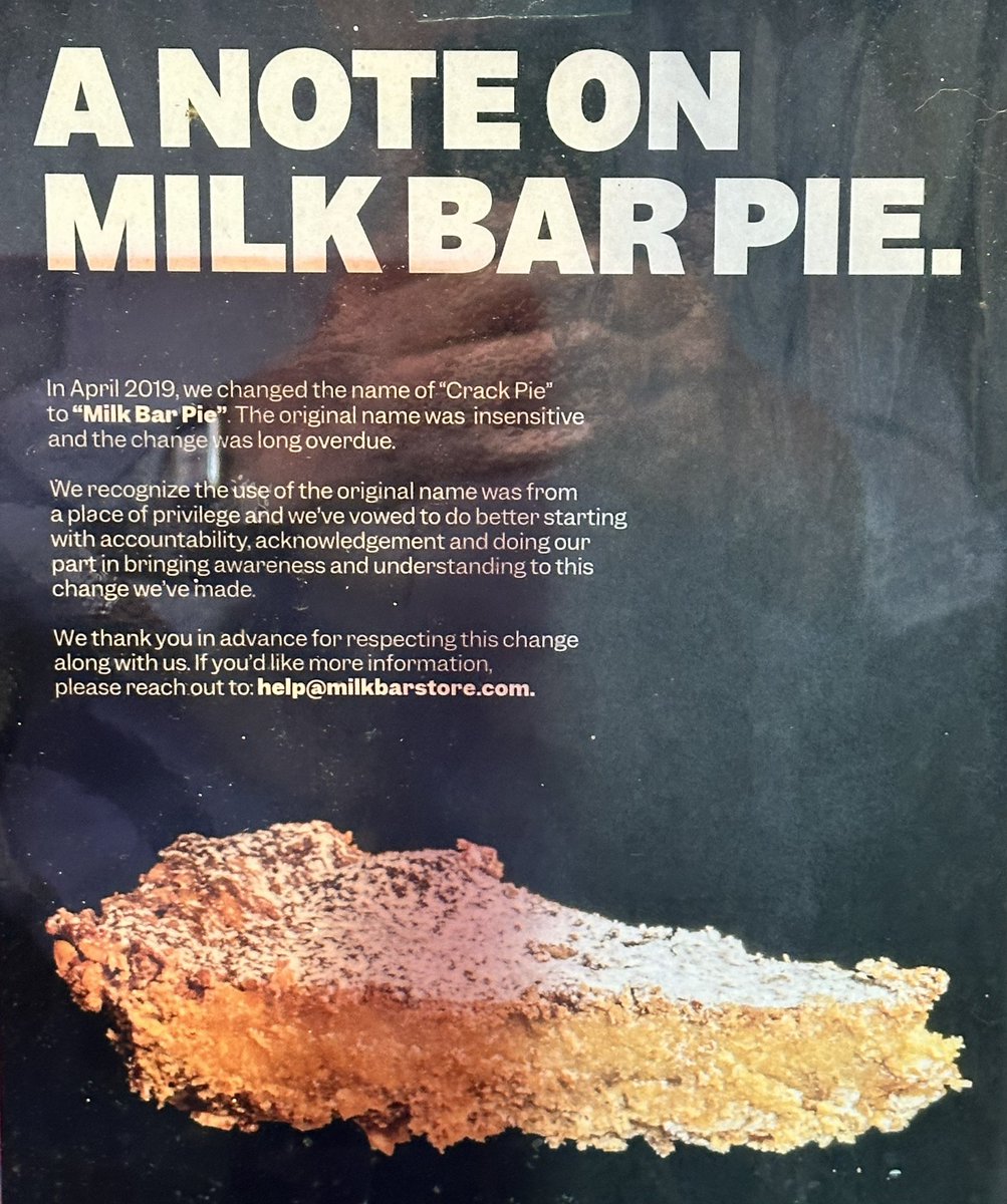 ewanventers's tweet photo. Great to be back in New York and out for a late night slice of Milk Bar Pie, formerly known as โCrack Pieโ #newyork #milkbarstore #milkbarpie https://t.co/gSdpejXOOS