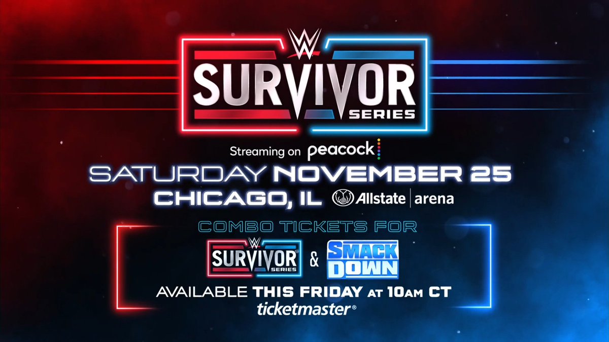 RT @WWE: CHICAGO! Are you ready for #SurvivorSeries? https://t.co/mk6LZvf51j