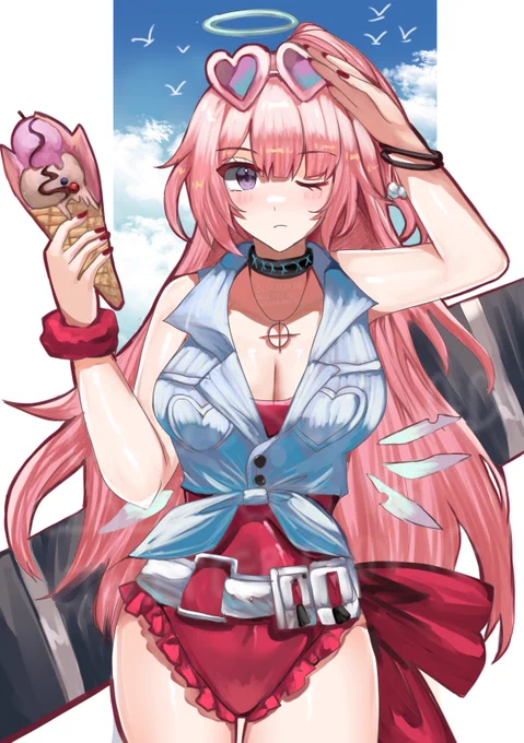 Day08 Ambriel  Summer #アークナイツ #Arknights #アンブリエル 